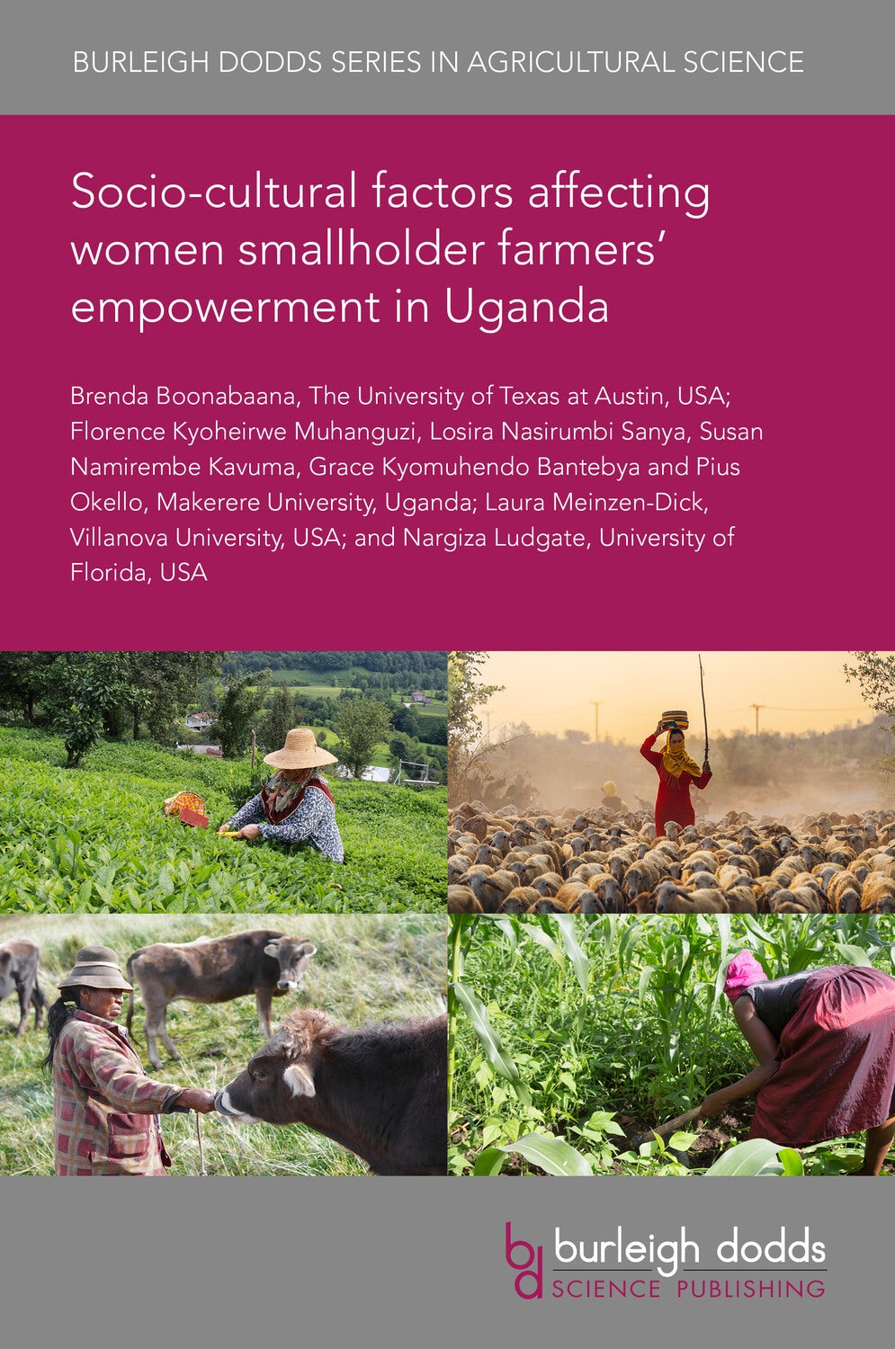 Book cover image for Socio-cultural factors affecting women smallholder farmers’ empowerment in Uganda ISBN: 9781835452790